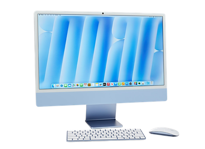 Imac-24-MWUC3X/A-Silver